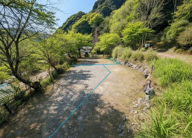 Gサイト 区画線入り（初夏）