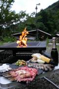 焚き火台×BBQ